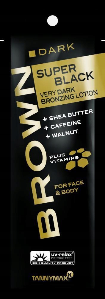 Super Black mocny bronzer balsam solarium 15ml