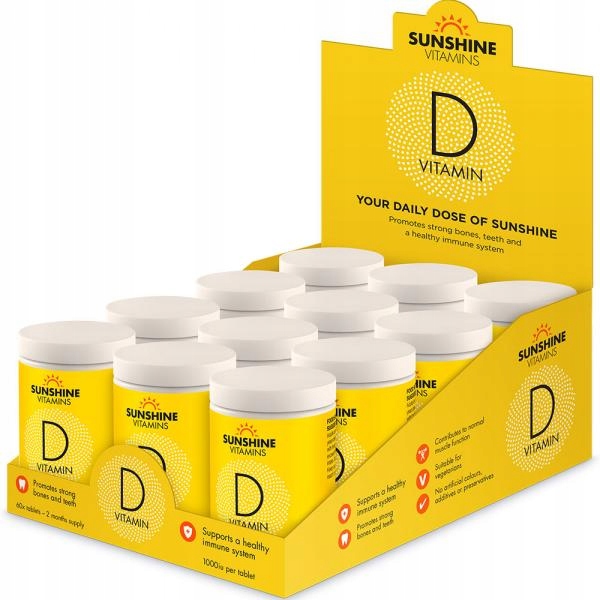 Witamina D3 akcelerator opalania tabletki