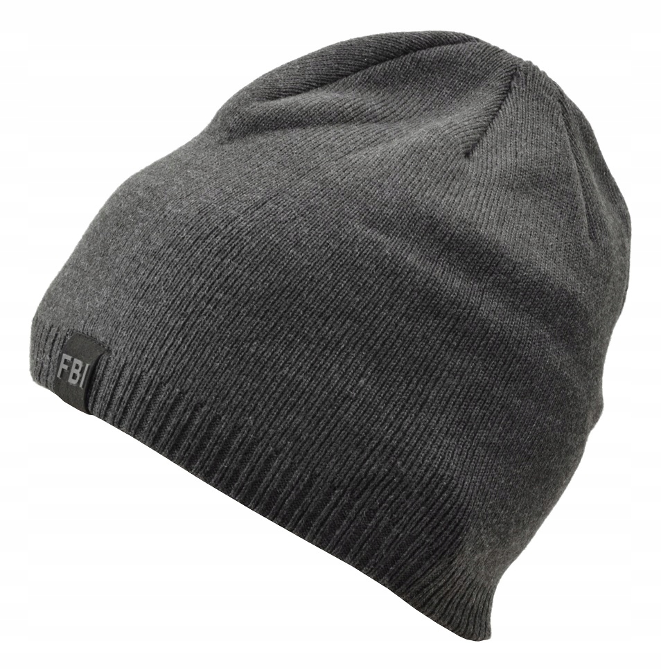 Męska CZAPKA ZIMOWA L/XL Akryl - na zimę - POLAR