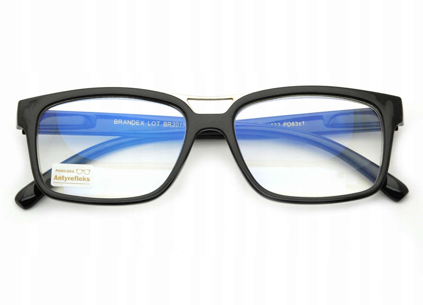 PLUSY Antyrefleks Okulary do Komputera Korekcyjne CZYTANIA Bliży + GRATISY