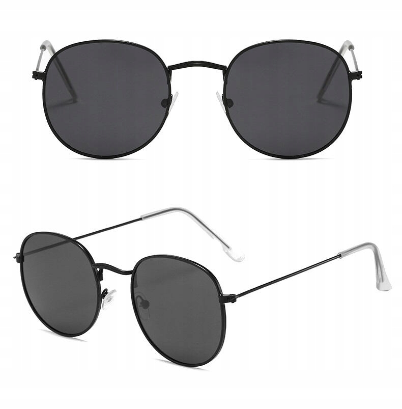 Czarne Okulary Przeciwsłoneczne LENONKI Unisex UV