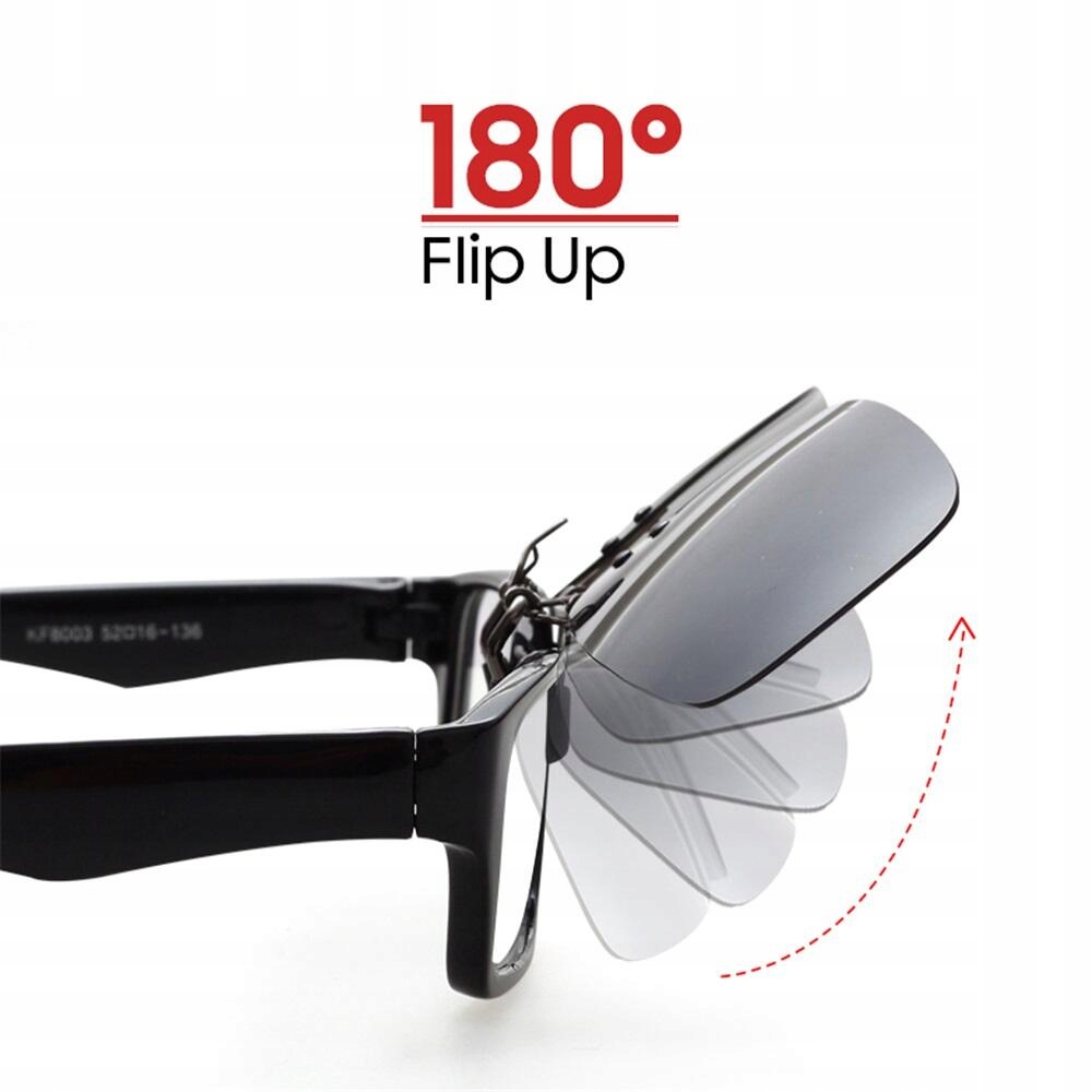 NAKŁADKI PRZECIWSŁONECZNE na Okulary z Polaryzacją