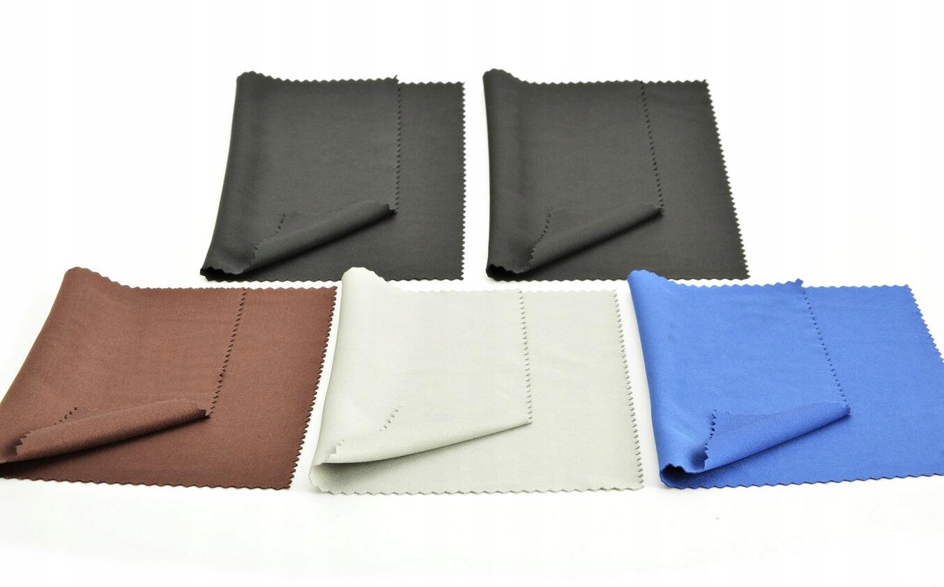 5x ŚCIERECZKA DO OKULARÓW Mikrofibra na okulary