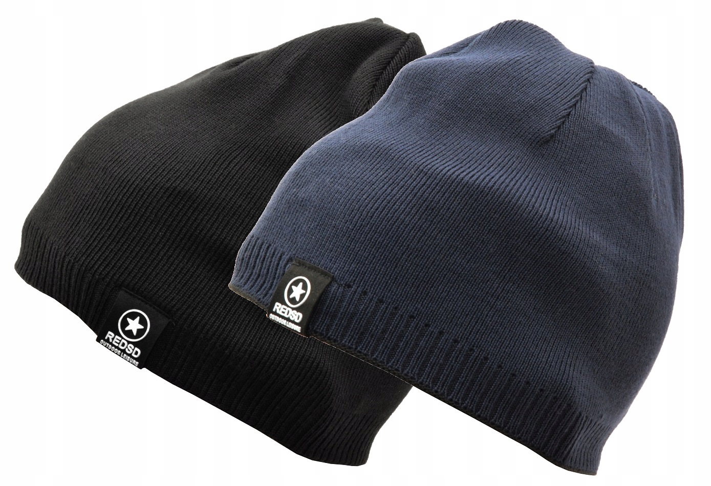 Męska CZAPKA ZIMOWA DWUSTRONNA L/XL Akryl na zimę