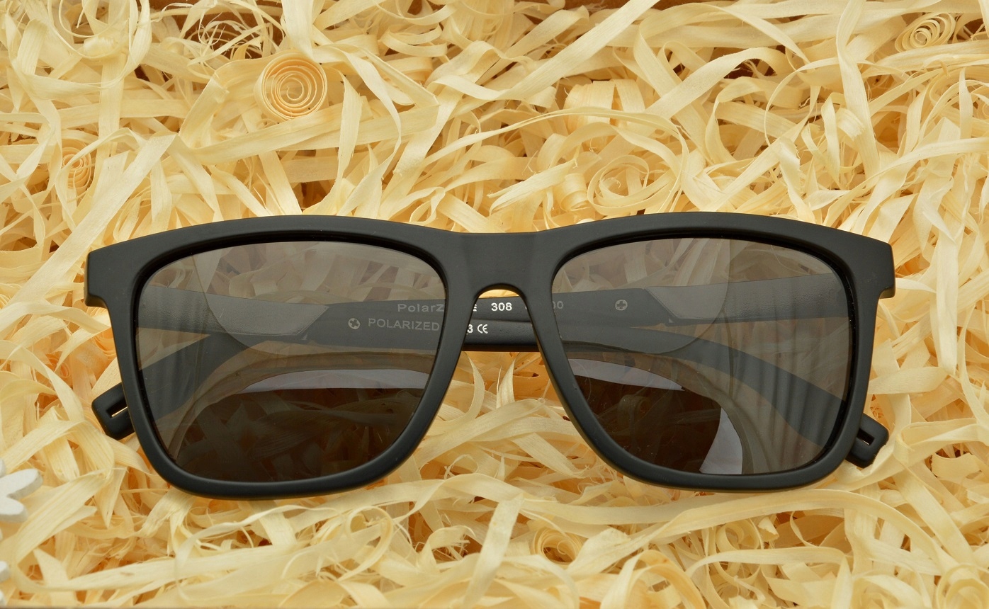 Okulary PRZECIWSŁONECZNE Nerd POLARYZACYJNE czarne