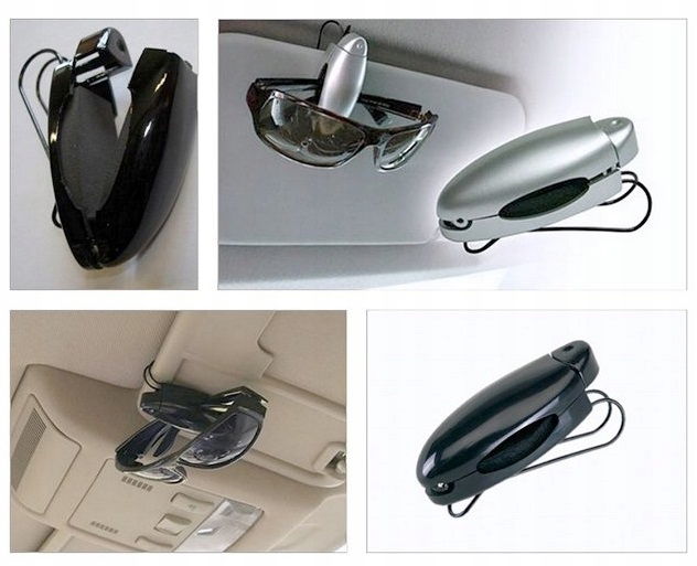 KLIPS na okulary Samochodowy UCHWYT do okularów