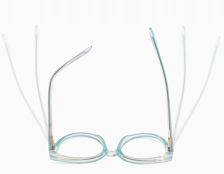 SOLIDNE Damskie Okulary Zerówki do KOMPUTERA Blue Light UV OPRAWKI Flexy OC