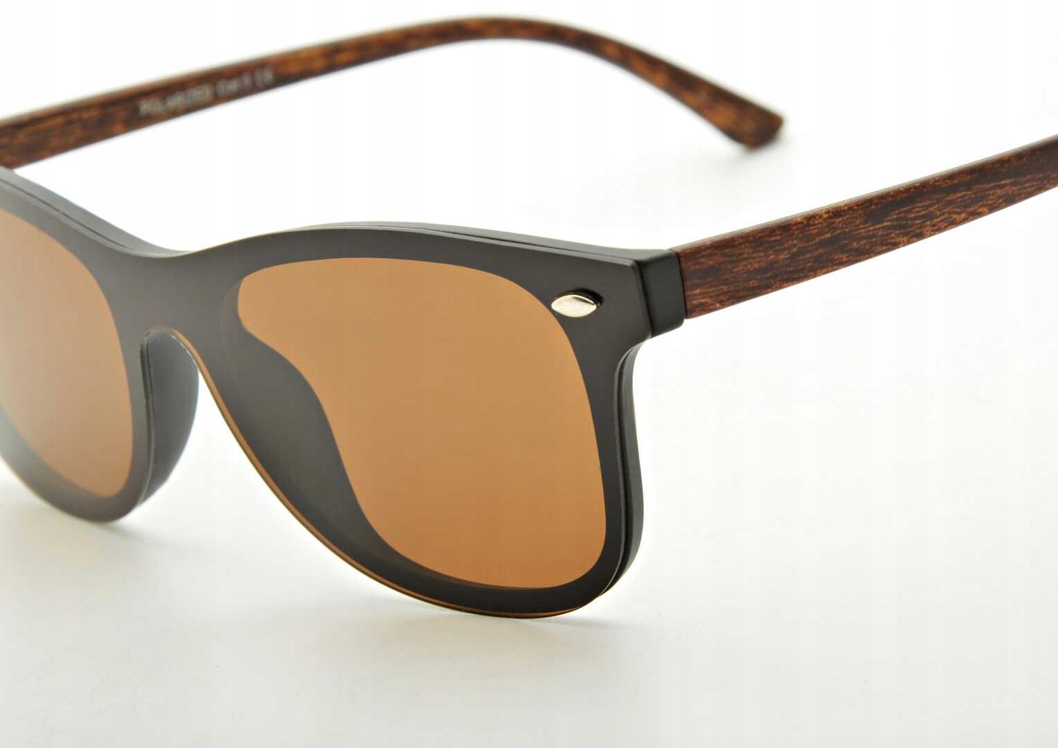 Okulary POLARYZACYJNE Pełne Przeciwsłoneczne Nerd marki ESTILLO + GRATISY