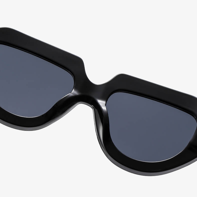 OKULARY PRZECIWSŁONECZNE filtr UV400 Szare damskie męskie + ETUI + ŚCIERKA