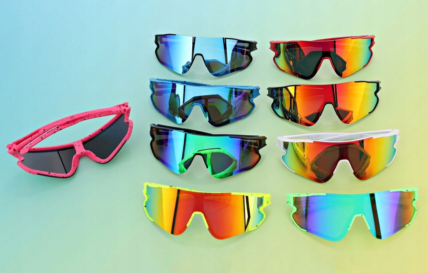 Dziecięce 8-13 lat sportowe Okulary przeciwsłoneczne UV dla Dzieci Juniorów