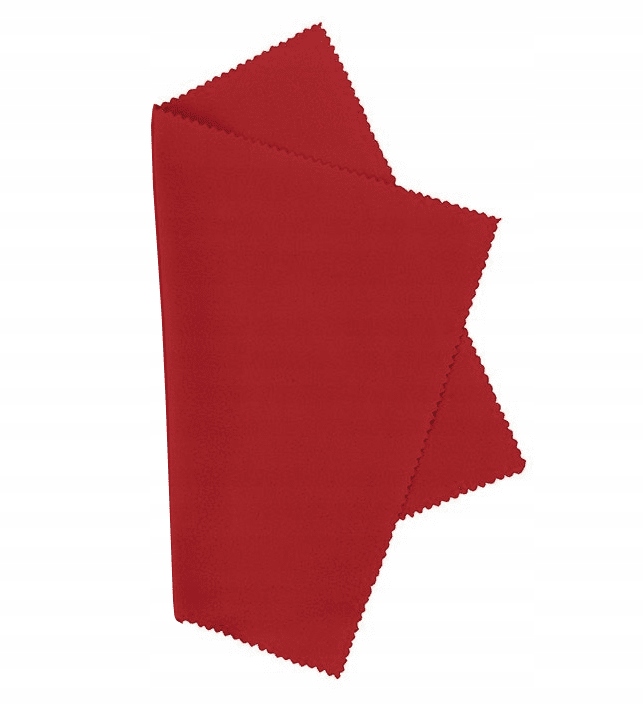 5x ŚCIERECZKA do Okularów okulary Mikrofibra RED