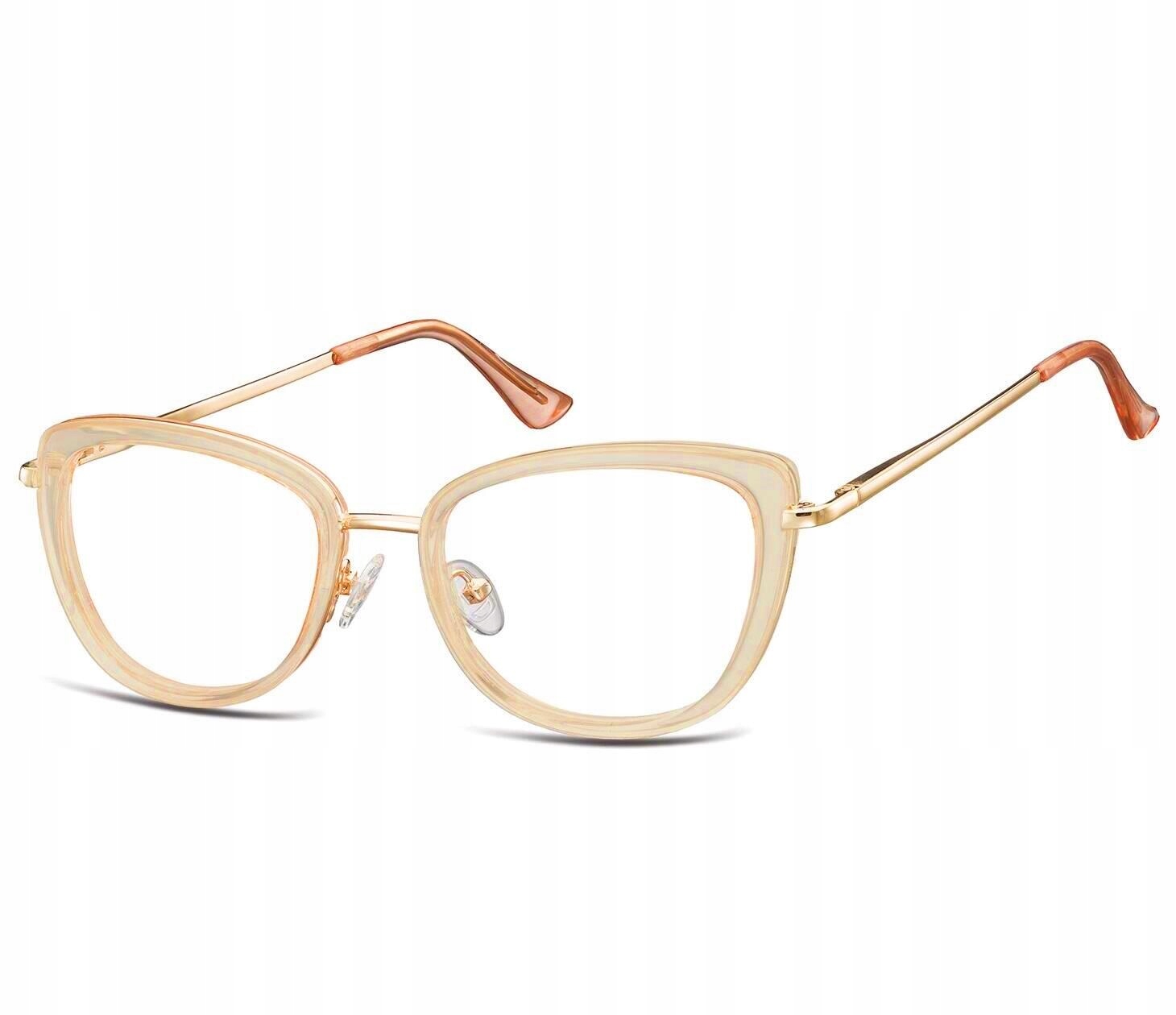 OKULARY ZERÓWKI okulary POD KOREKCJĘ Kocie CZARNE