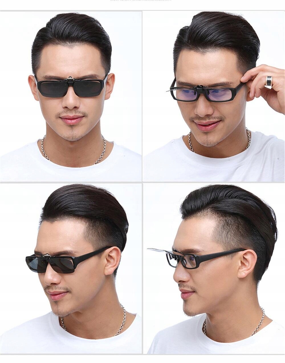 NAKŁADKI PRZECIWSŁONECZNE na Okulary z Polaryzacją