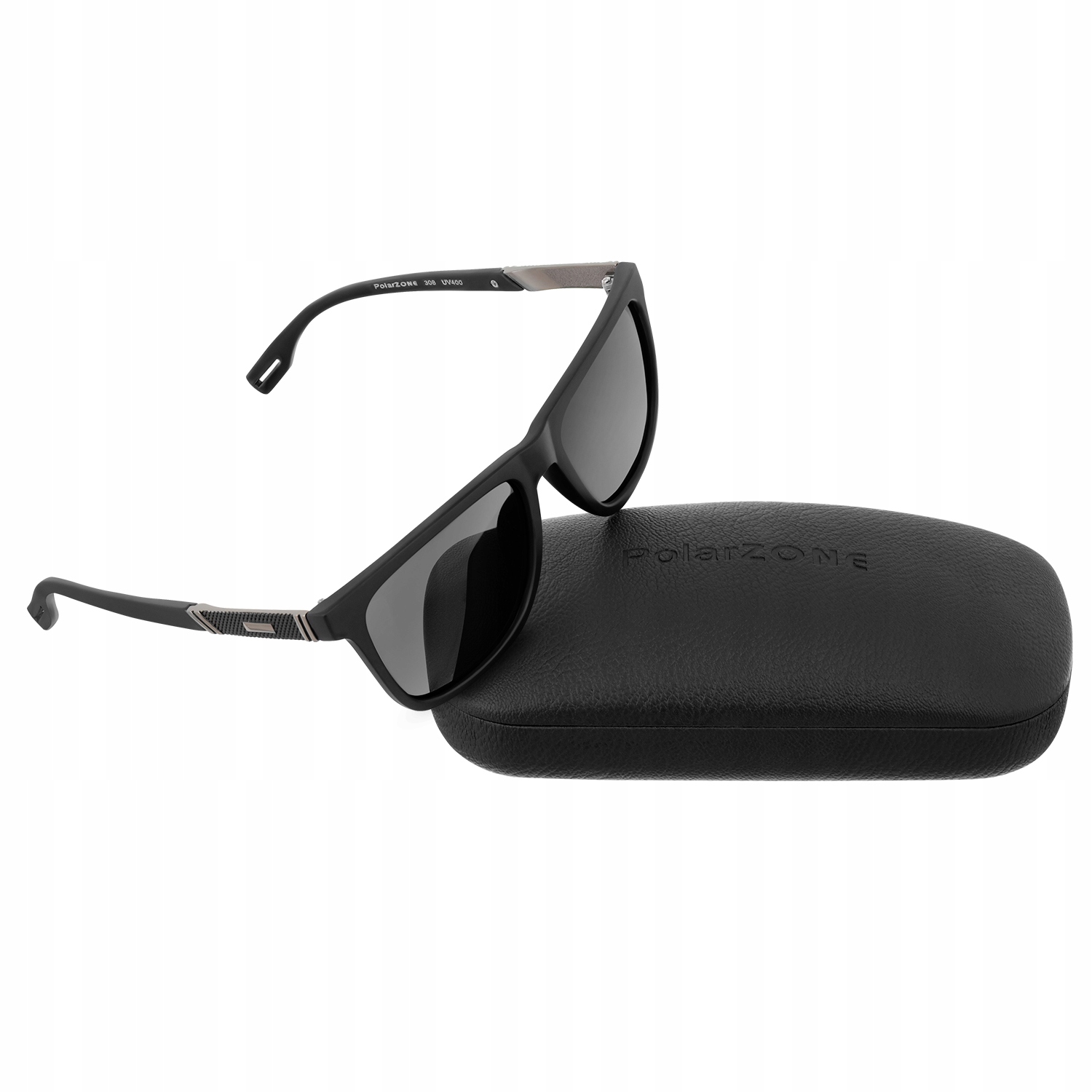 Okulary PRZECIWSŁONECZNE Nerd POLARYZACYJNE czarne