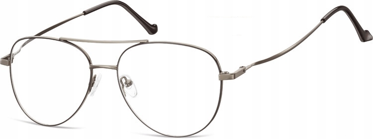 OPRAWKI Korekcyjne Pilotki Aviator Zerówki Unisex Męskie Damskie + Gratisy