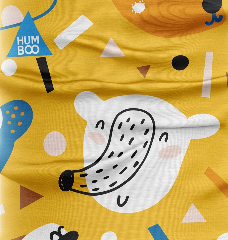 KOMIN DZIECIĘCY OCIEPLANY POLAR SZAL CHUSTA SNOW