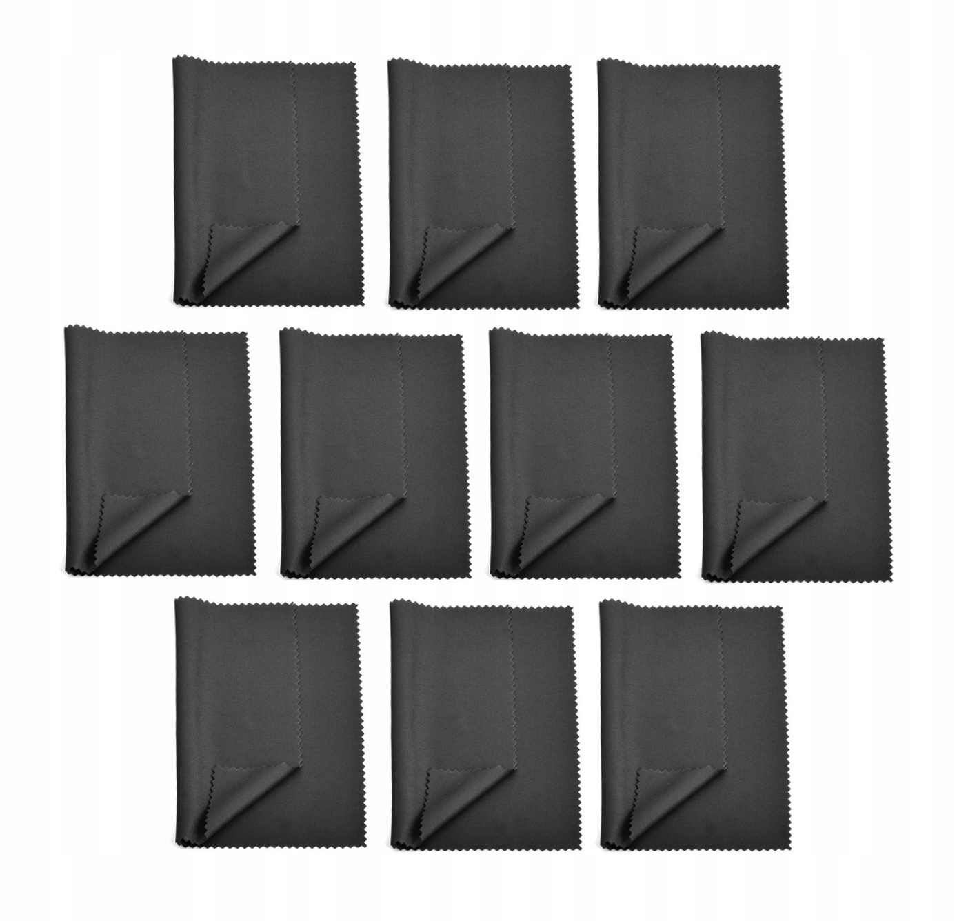 10x ŚCIERECZKA DO OKULARÓW Mikrofibra na okulary