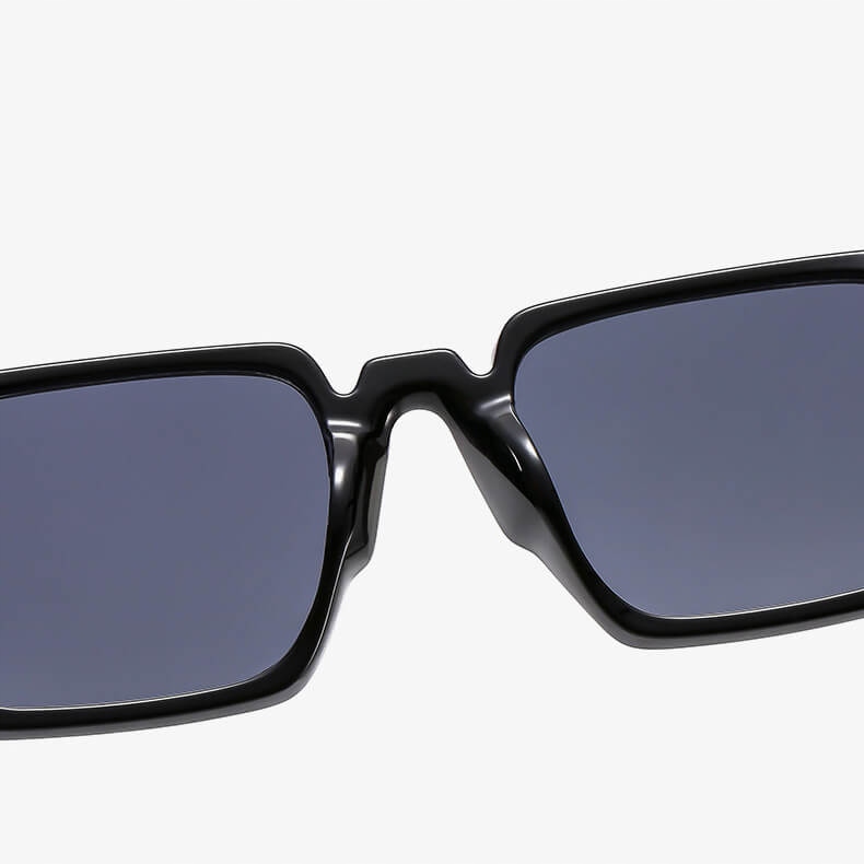 OKULARY PRZECIWSŁONECZNE filtr UV400 szare damskie męskie + ETUI + ŚCIERKA