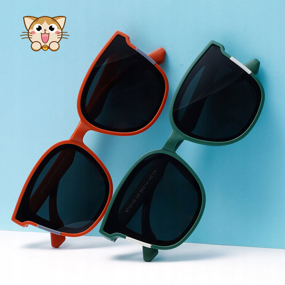 Dziecięce 4-7 lat Okulary przeciwsłoneczne z Polaryzacją dla dzieci BLUE