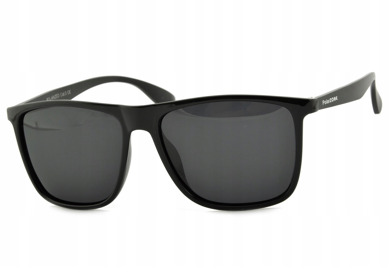 Okulary PRZECIWSŁONECZNE Nerd POLARYZACYJNE czarne