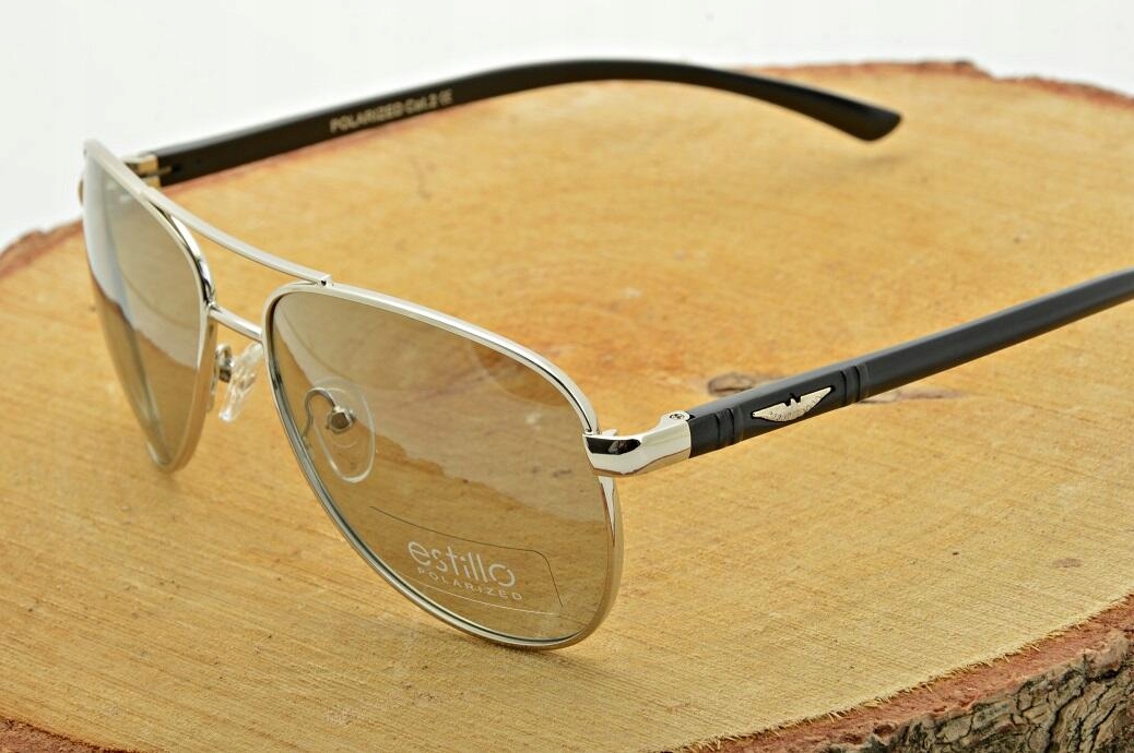 Okulary PRZECIWSŁONECZNE Polaryzacyjne + FOTOCHROM marki ESTILLO + GRATISY