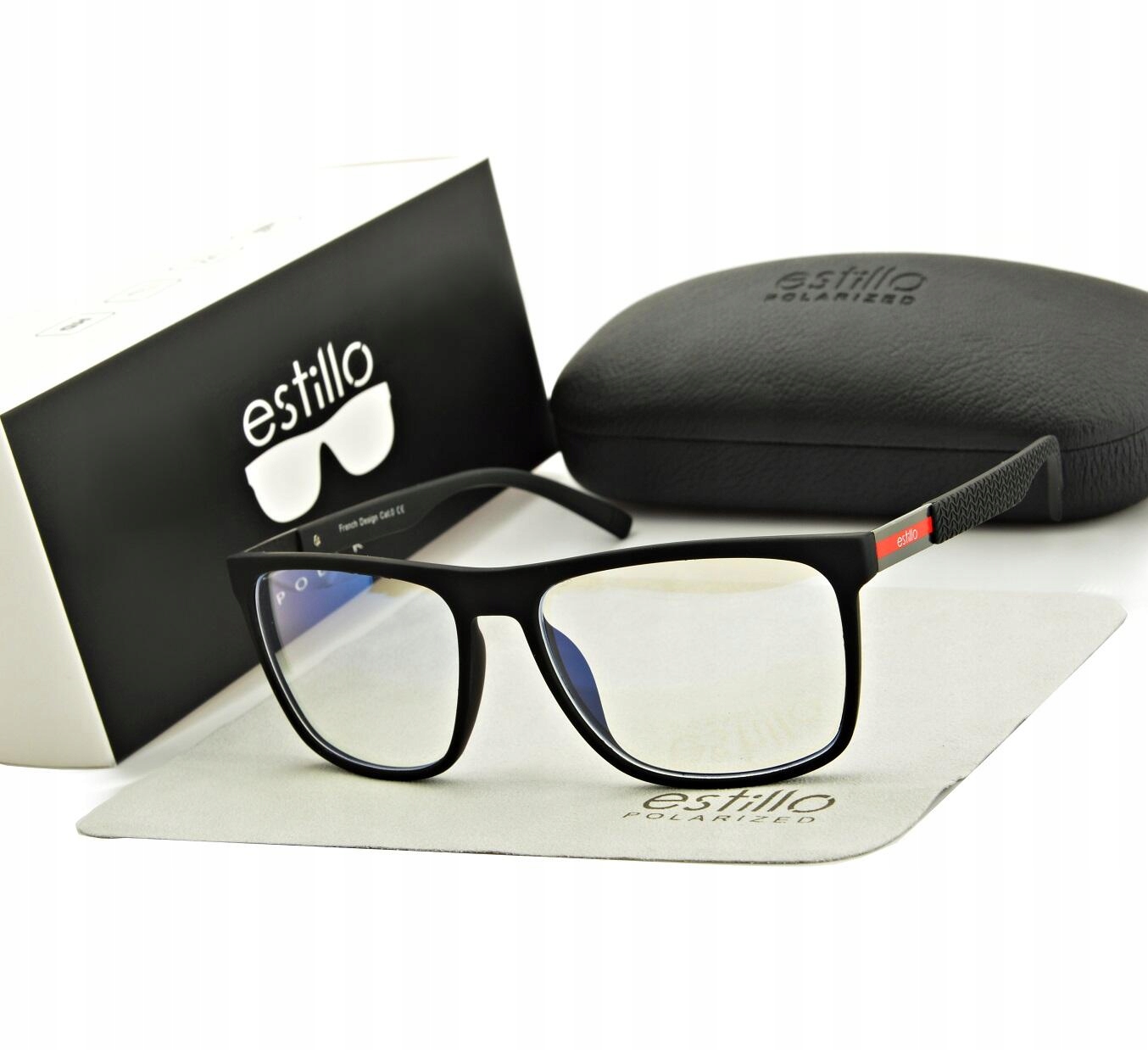 Okulary z Filtrem Niebieskim do Ekranów LCD NERD