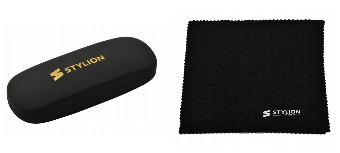 Dziecięce okulary do Komputera BLUE LIGHT zerówki OCHRONNE + ETUI + SZMATKA