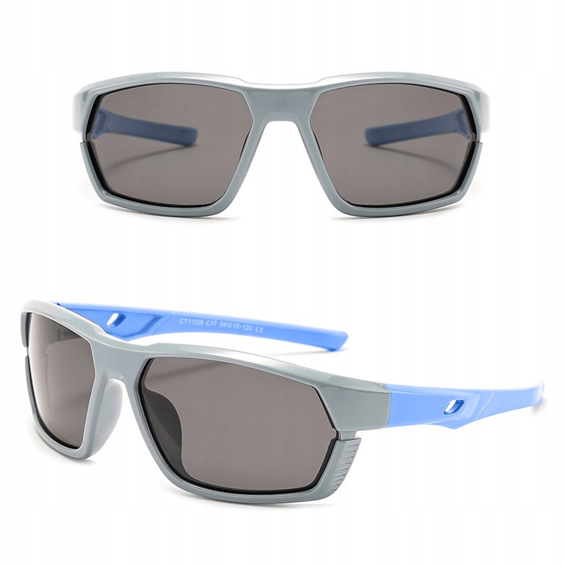 Dziecięce 6-10 lat Gumowe Okulary przeciwsłoneczne z Polaryzacją dla dzieci