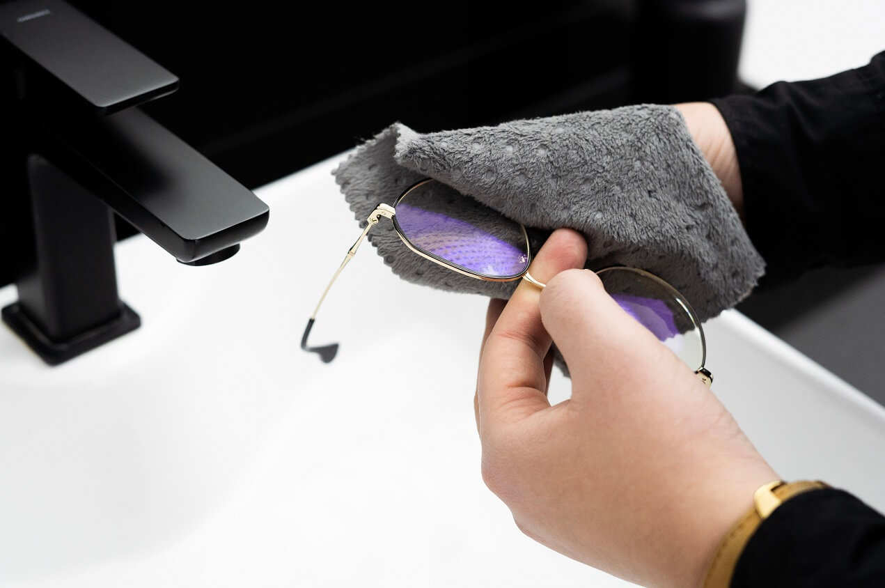 Japońska Ściereczka do okularów mikrofibra SOFT99 chusteczka do czyszczenia