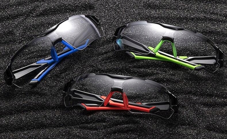 Rowerowe Okulary PRZECIWSŁONECZNE FOTOCHROM Ramka