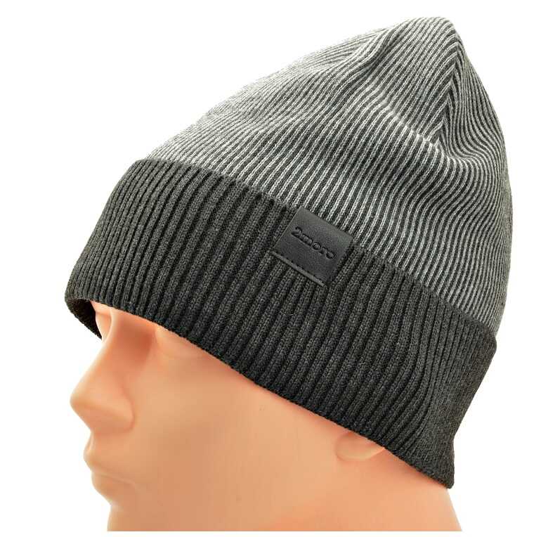 Męska CZAPKA ZIMOWA L/XL Akryl - na zimę - POLAR