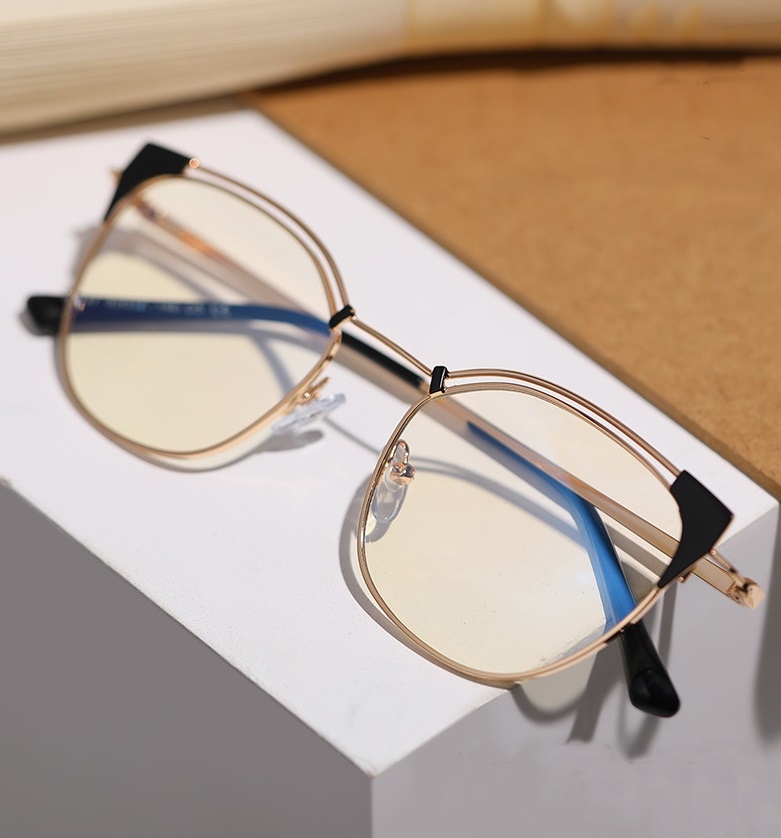 Okulary z Filtrem Niebieskim do Ekranów LCD kocie