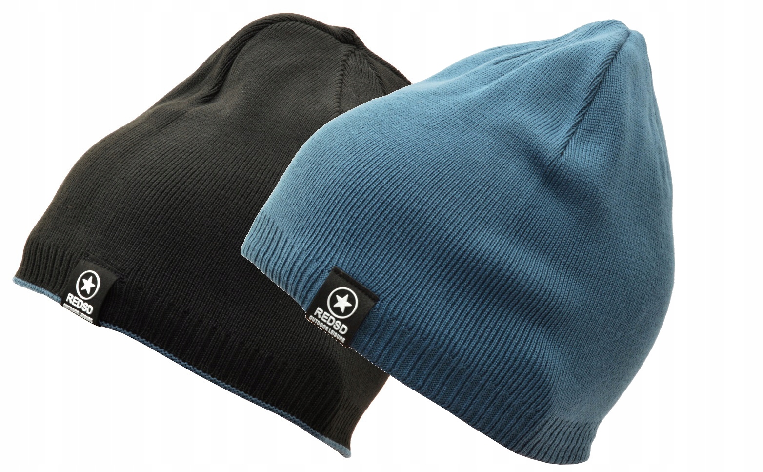 Męska CZAPKA ZIMOWA DWUSTRONNA L/XL Akryl na zimę