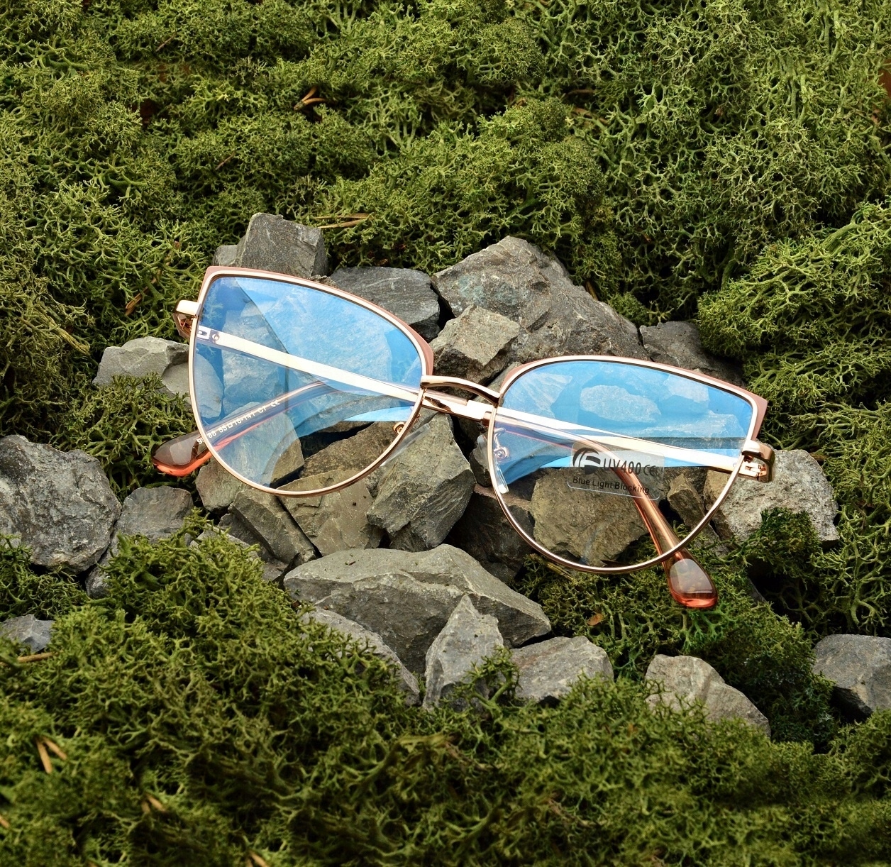 Okulary z Filtrem Niebieskim do Ekranów LCD Kocie