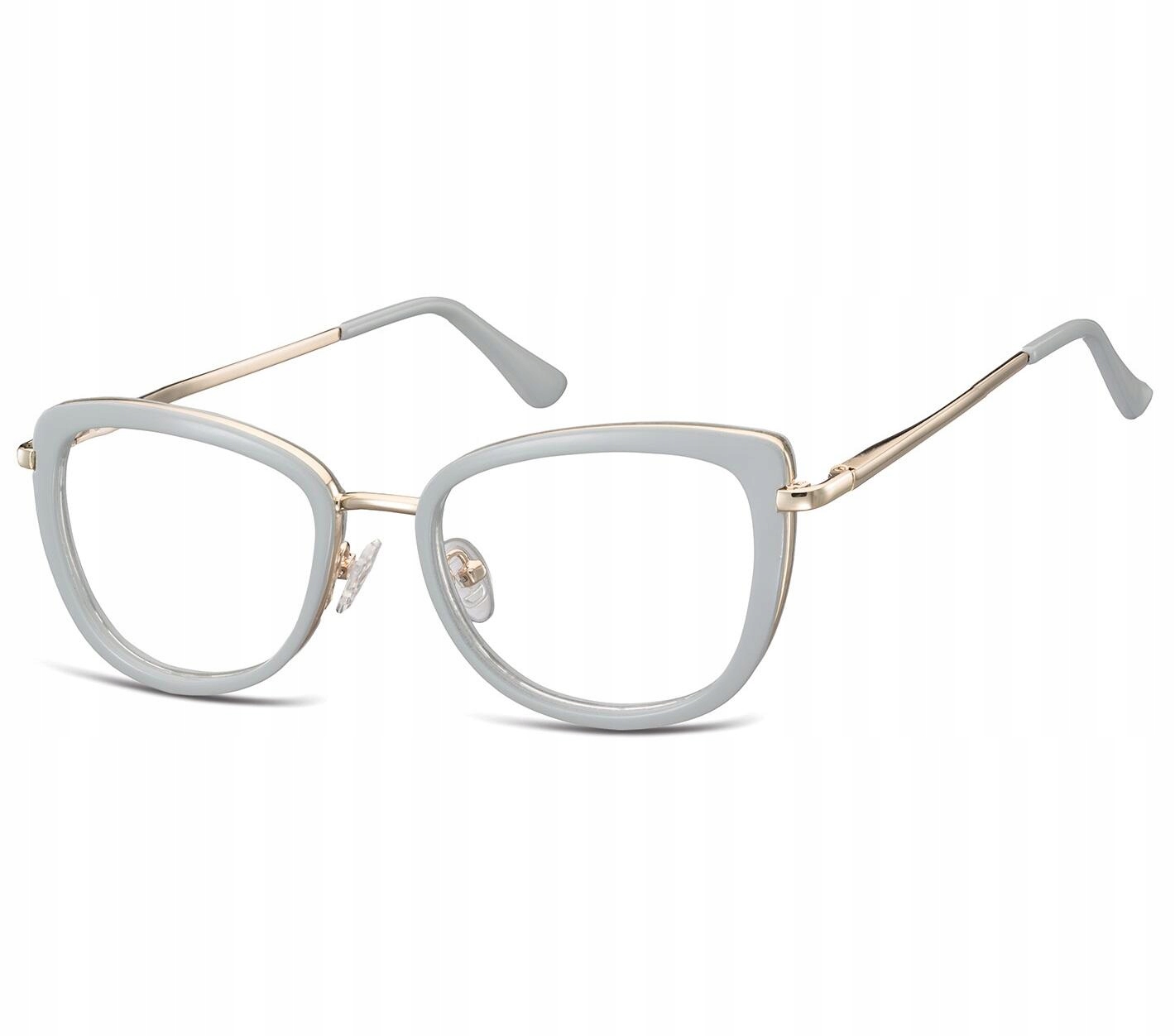 OKULARY ZERÓWKI okulary POD KOREKCJĘ Kocie CZARNE