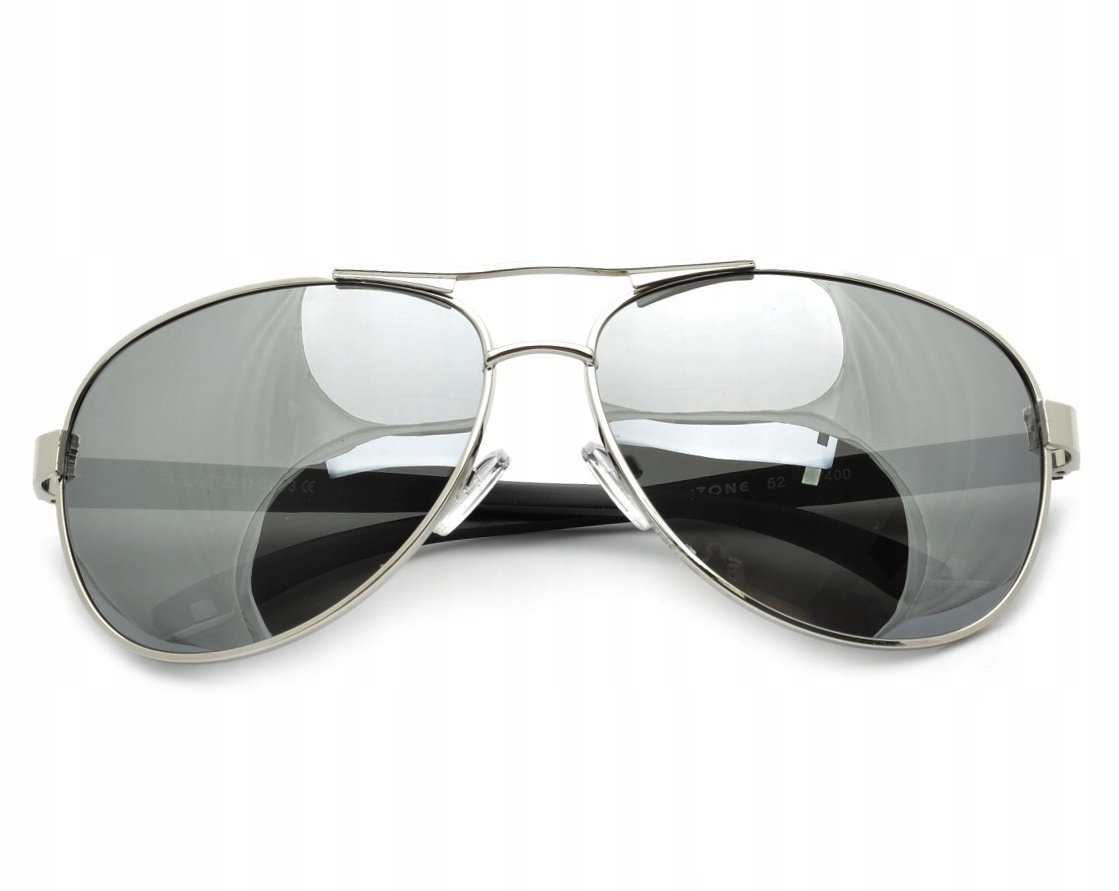 Okulary Pilotki dla kierowców Polaryzacja Lustra PRZECIWSŁONECZNE UV400 Męs