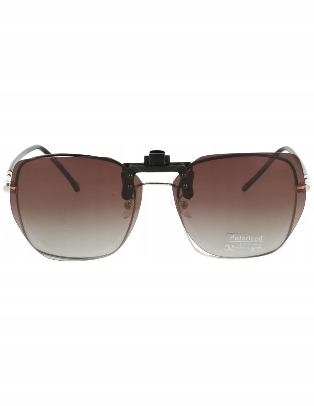 NAKŁADKI POLARYZACYJNE NA OKULARY KOREKCYJNE Klips PRZECIWSŁONECZNE UV400