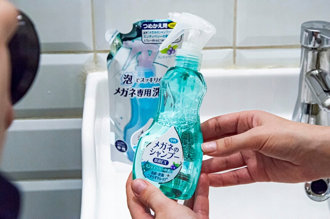 OPAKOWANIE UZUPEŁNIAJĄCE Japoński SZAMPON DO OKULARÓW Mięta-Jagoda 160ml