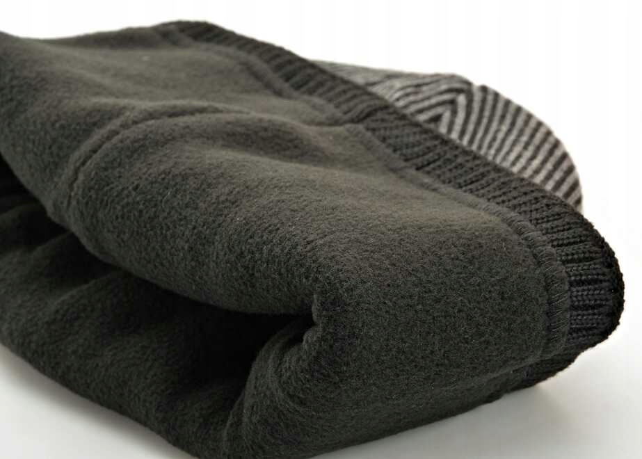 Męska CZAPKA ZIMOWA L/XL Akryl - na zimę - POLAREM