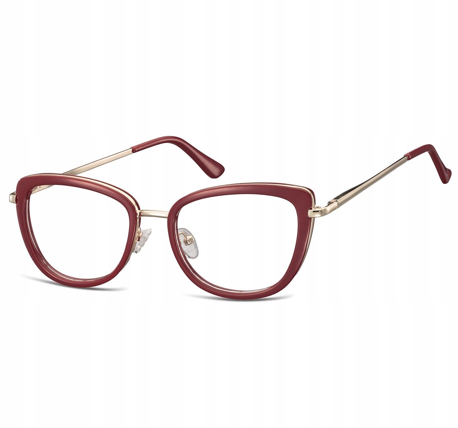 OKULARY ZERÓWKI okulary POD KOREKCJĘ Kocie CZARNE