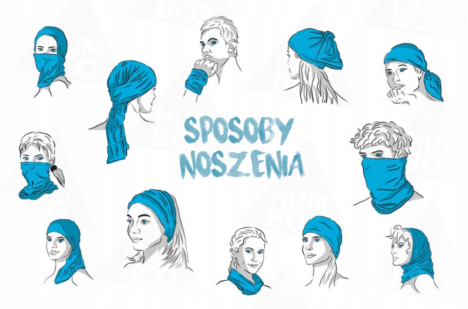 KOMIN DZIECIĘCY OCIEPLANY POLAR SZAL CHUSTA SNOW