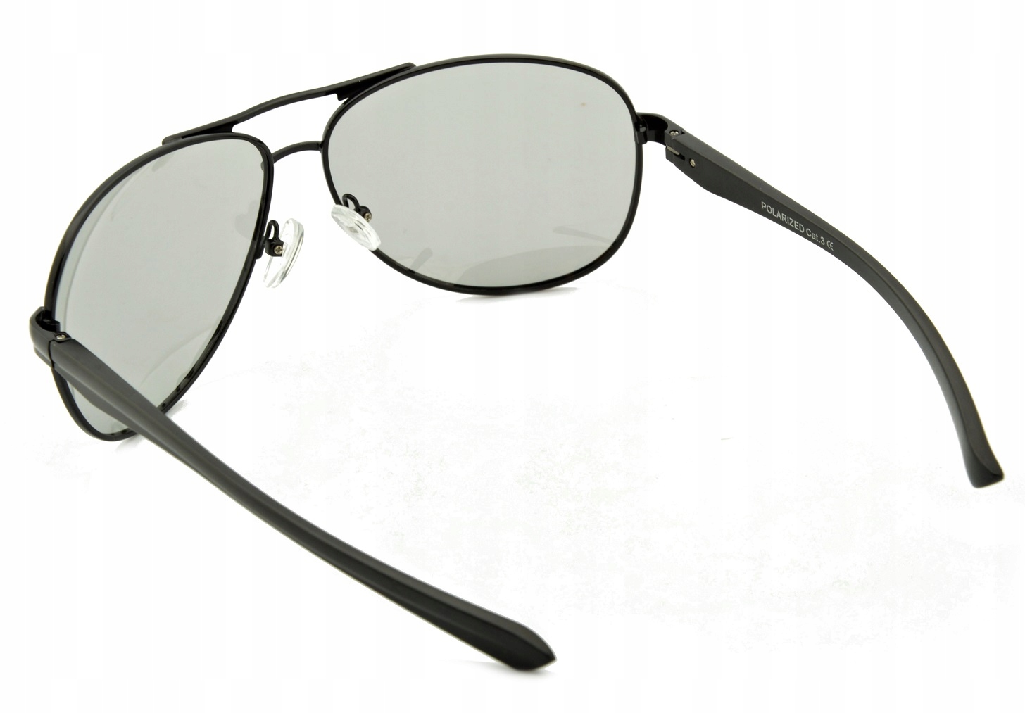Okulary POLARYZACYJNE FOTOCHROM Pilotki Aviatory PRZECIWSŁONECZNE UV400 Męs