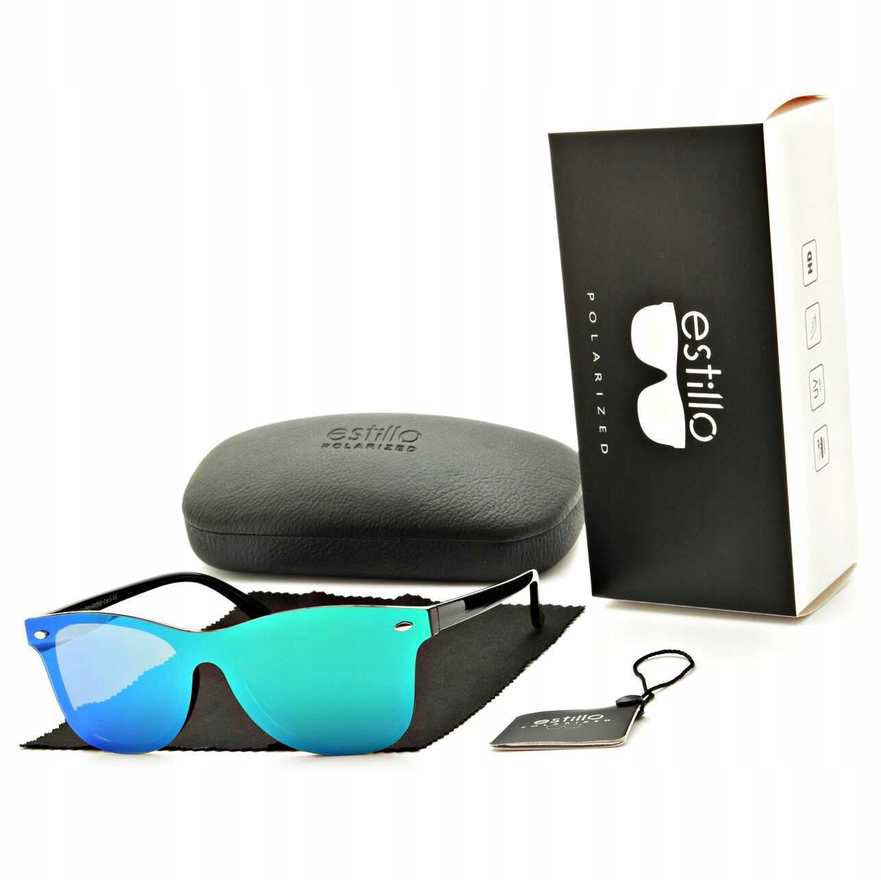 Okulary POLARYZACYJNE Pełne Przeciwsłoneczne Nerd