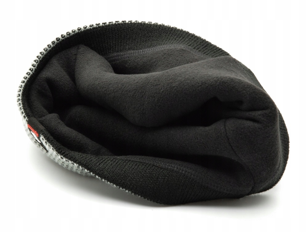 Męska CZAPKA ZIMOWA L/XL Akryl - na zimę - POLAR