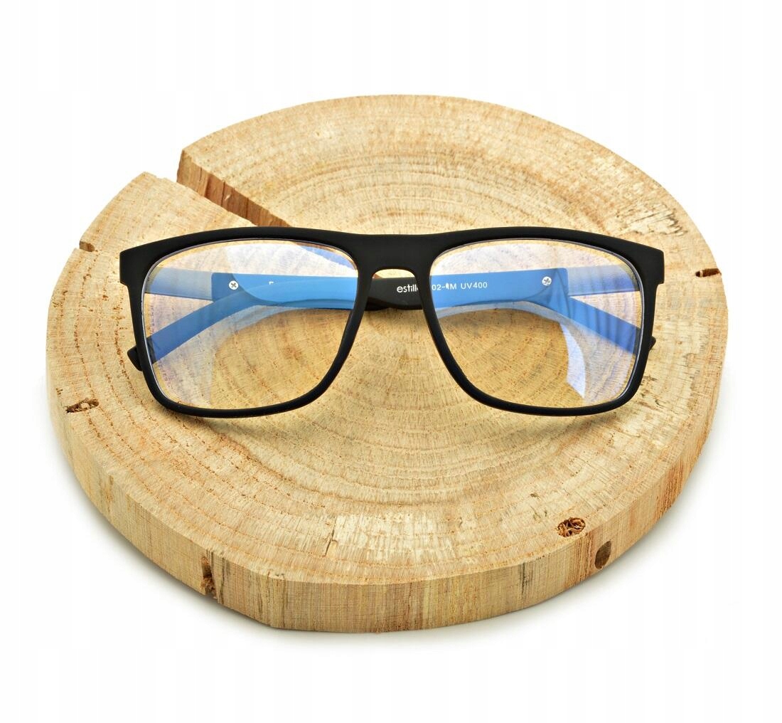 Okulary z Filtrem Niebieskim do Ekranów LCD NERD