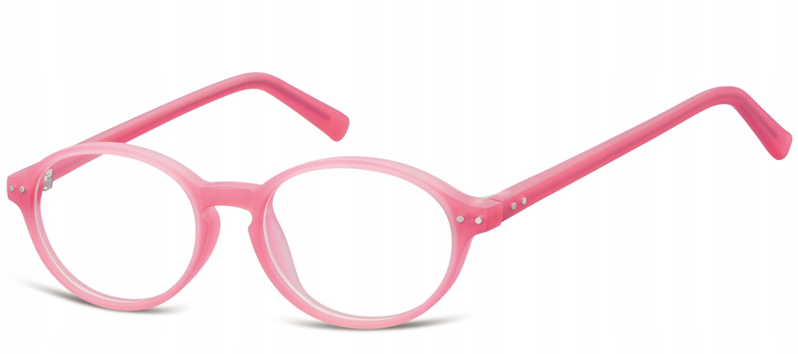 Okulary OPRAWKI LENONKI dziecięce ZERÓWKI mat