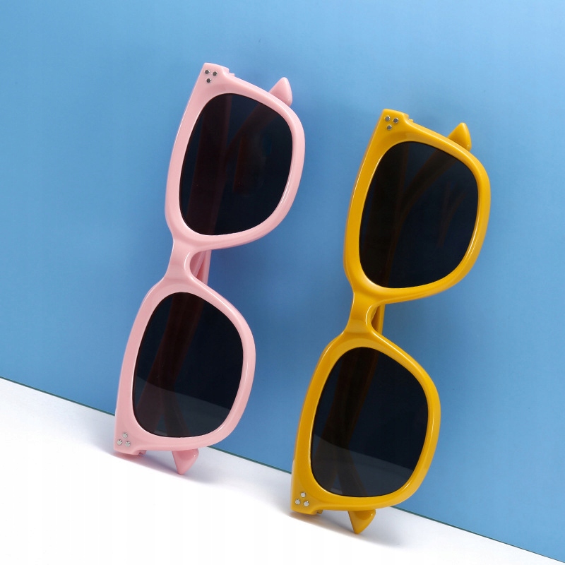 Dziecięce 5-9 lat Okulary przeciwsłoneczne z Polaryzacją dla dzieci RÓŻOWE