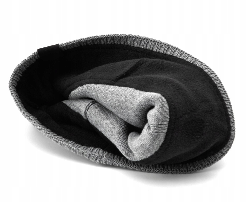 Męska CZAPKA ZIMOWA L/XL Akryl - na zimę - POLAR