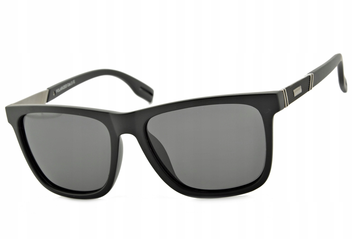 Okulary PRZECIWSŁONECZNE Nerd POLARYZACYJNE czarne