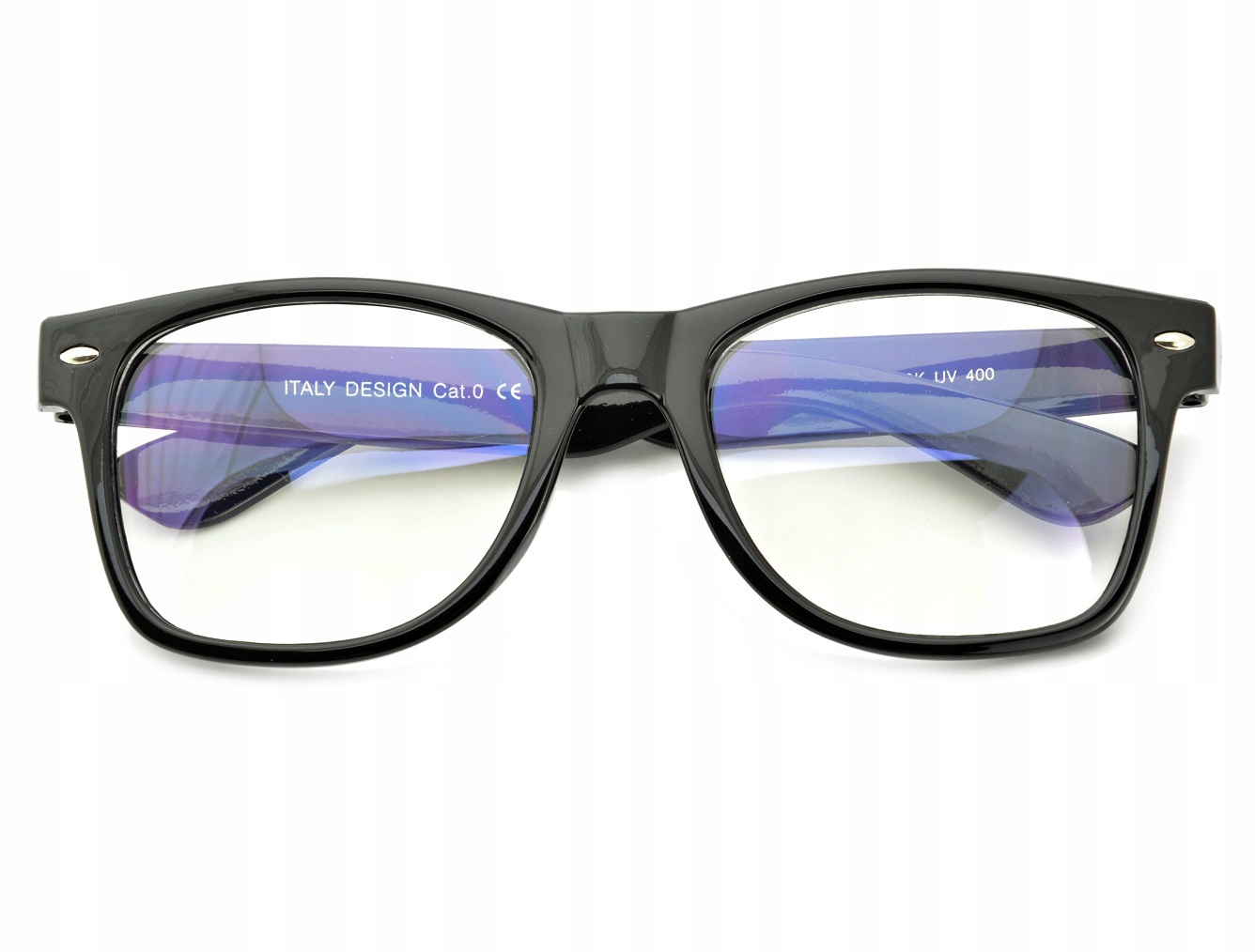 Okulary NERD z Filtrem NIEBIESKIM do EKRANÓW LCD